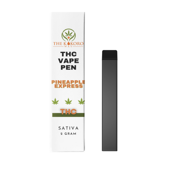 Elevate your senses with our 2g Sativa THC Vape Disposable in Pineapple Express, delivering a burst of tropical flavor from The Kokoro Way Buffalo, New York