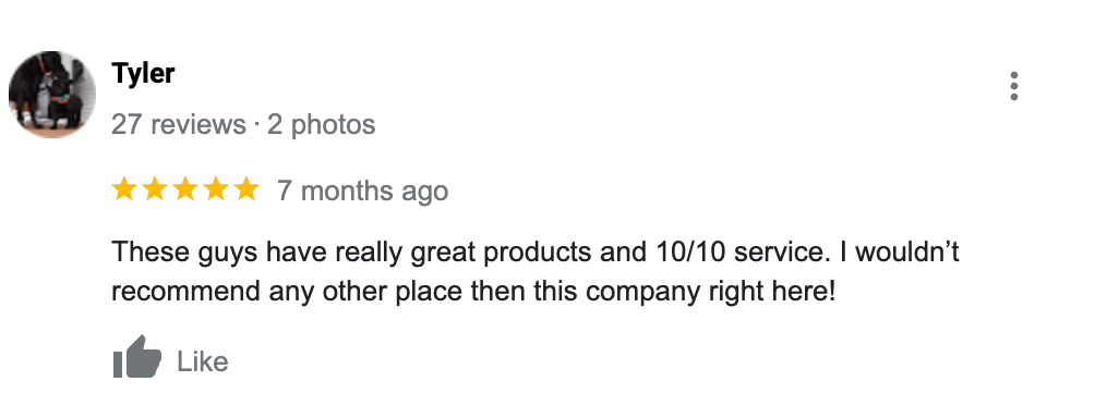 Positive customer review for The Kokoro Way top-quality CBD products from a trusted Buffalo, New York brand, highlighting exceptional results and satisfaction