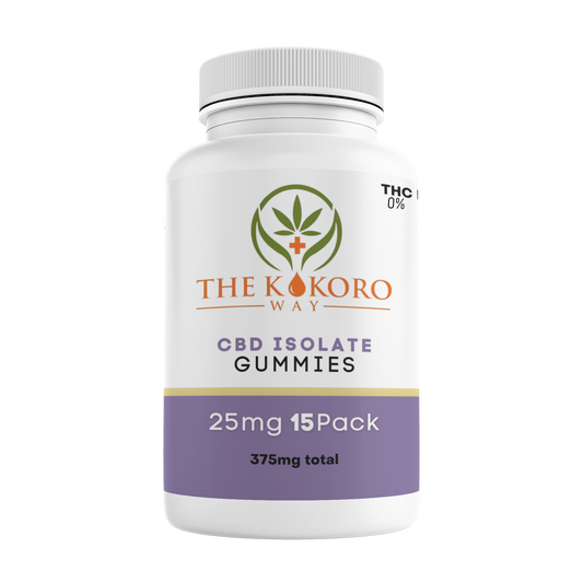 25mg CBD Gummies THC Free (15 Pack)