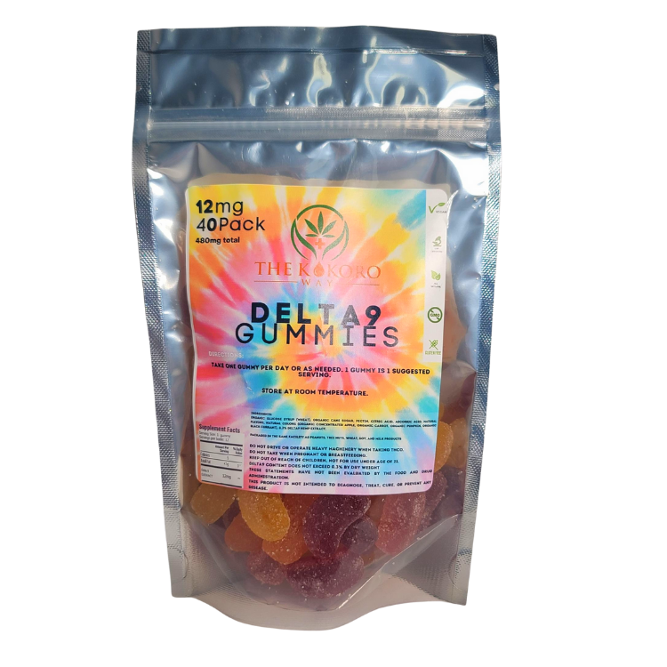 Delta 9 Gummies 12mg per gummy (40 Count)