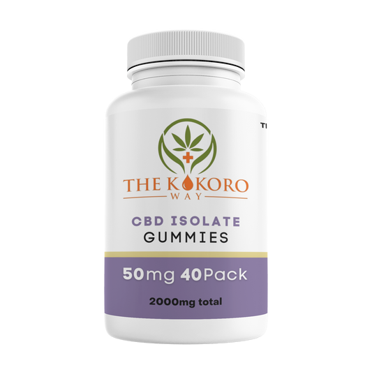 50mg CBD Gummies THC Free (40 Pack)