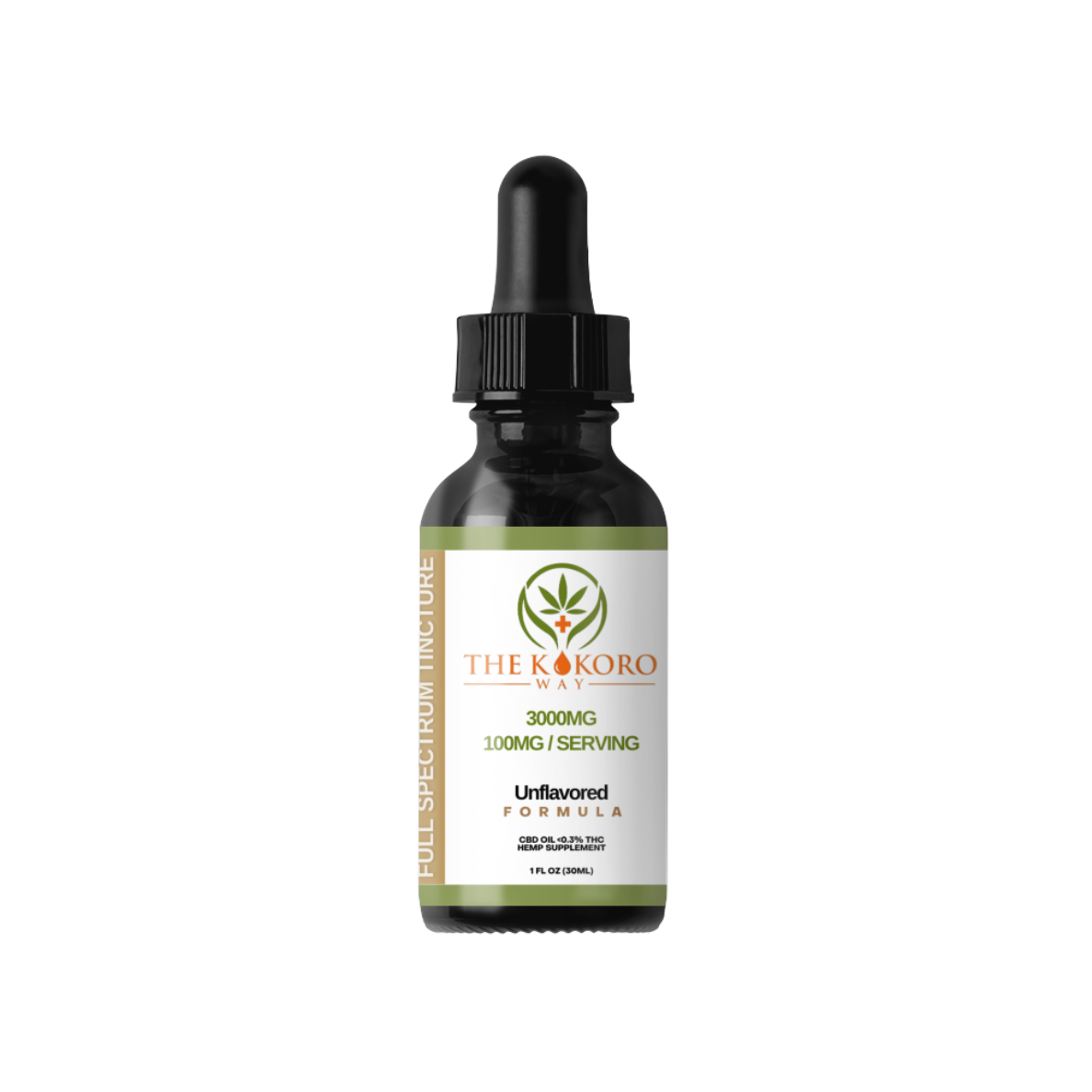 3000mg Full Spectrum Tincture (Natural)