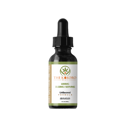 1000mg Full Spectrum Tincture (Natural)