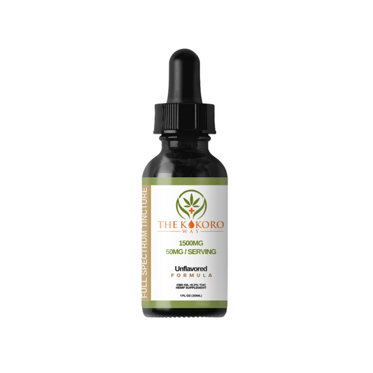 1500mg Full Spectrum Tincture (Natural)